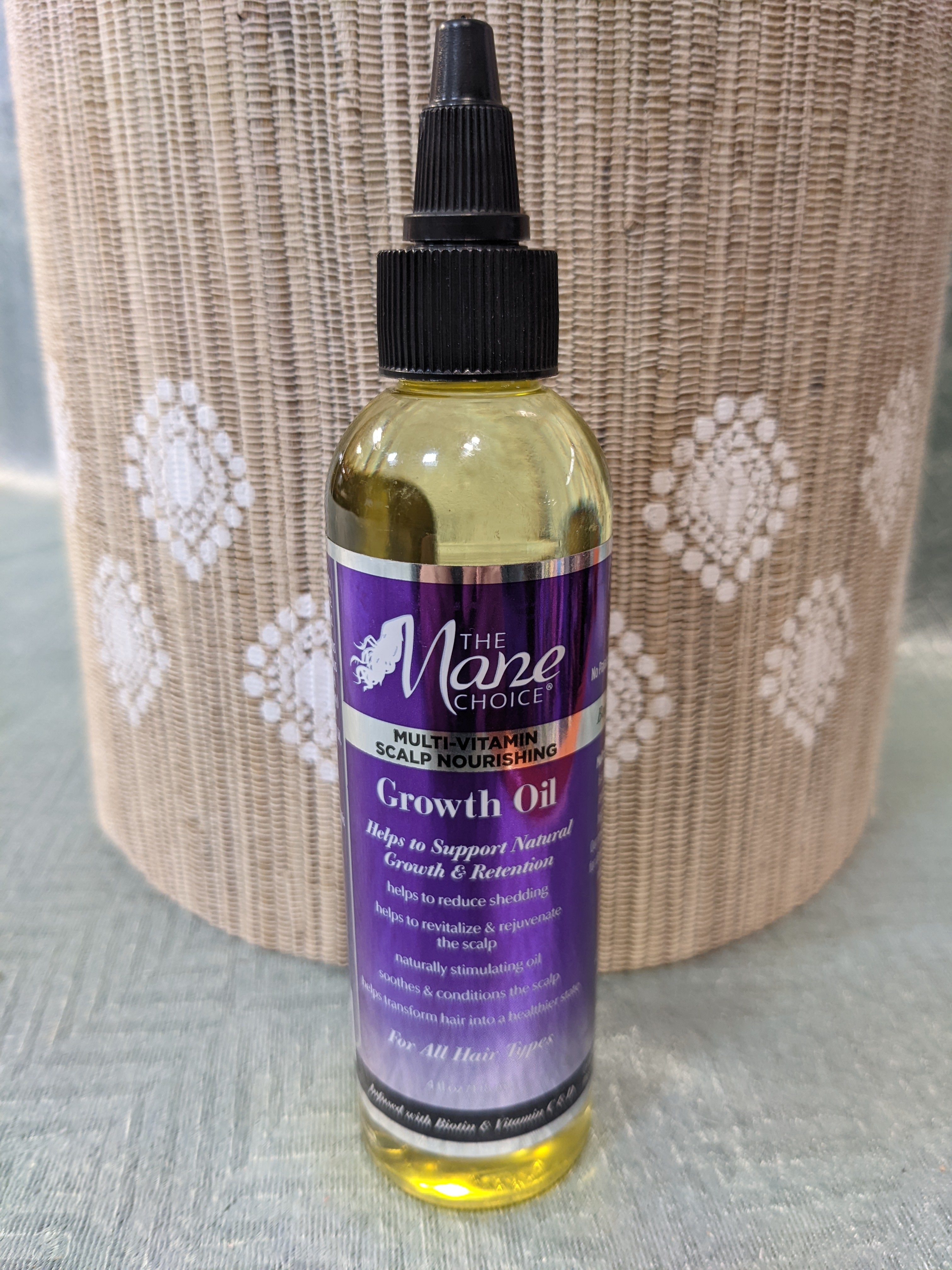 THE MANE CHOICE - Multi-Vitamin Scalp Nourishing Hair Growth Oil (4 Ounces / 118 Milliliters) (7593051881710)